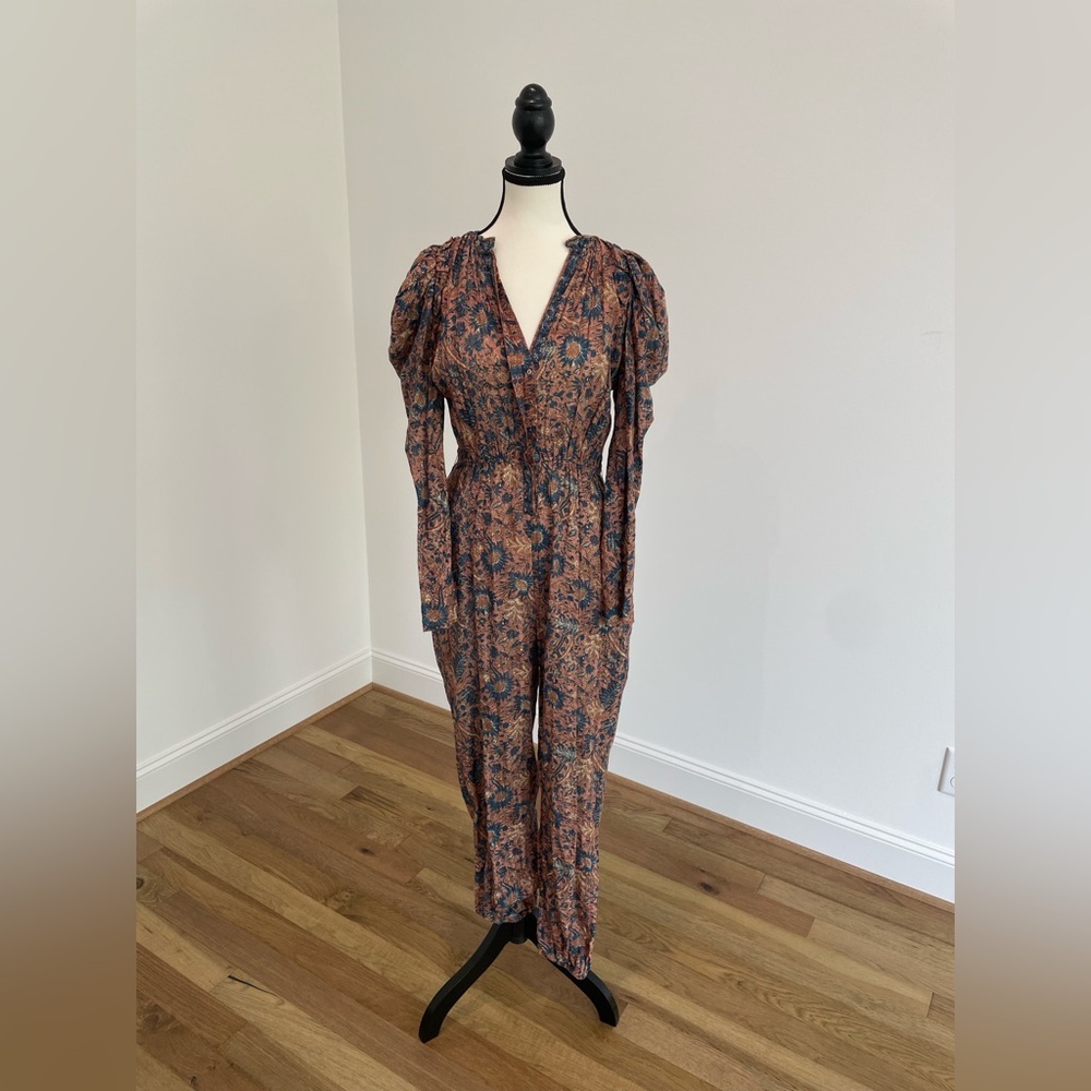 Ulla Johnson Meadow Floral Jumpsuit